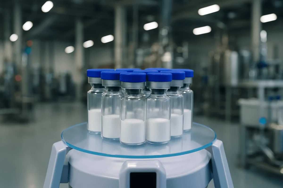 Research peptide catalog banner