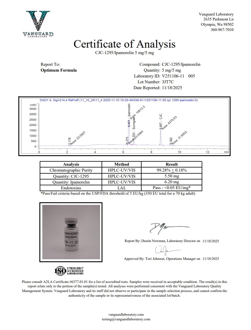 CJC-1295Ipamorelin 5 mg5 mg CJC-1295Ipamorelin 5 mg5 mg